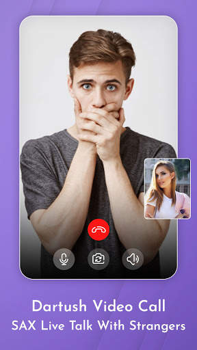 Dartush videocall - SAX Live Talk With Strangers screenshot 2