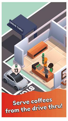 Idle Coffee Shop 3D screenshot 3