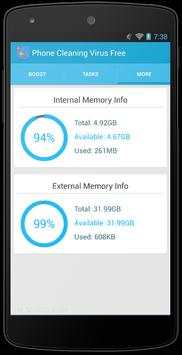 Phone Cleaning Virus Free screenshot 5