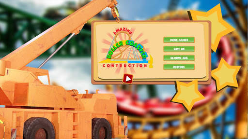 Roller Coaster Construction Simulator: Crane Games screenshot 3