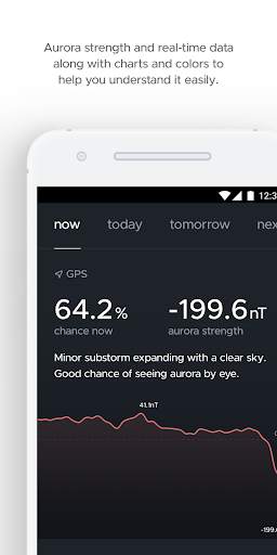 hello aurora: forecast app screenshot 1