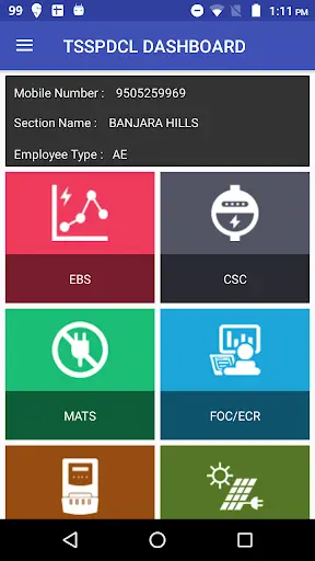 TSSPDCL SASA screenshot 3