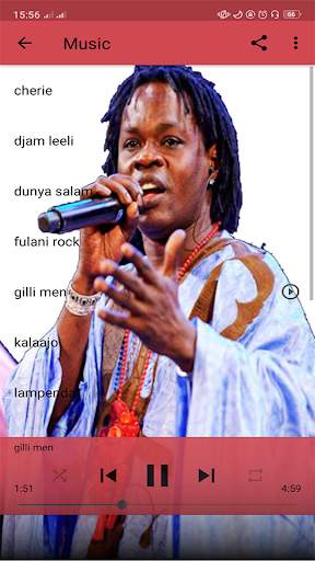 Baaba Mal - the best songs without internet screenshot 3