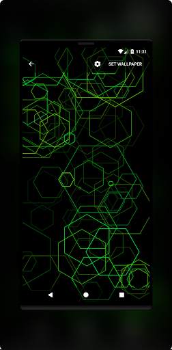 Hex AMOLED Neon Live Wallpaper 2021 screenshot 7