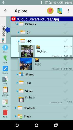 X-plore File Manager screenshot 8