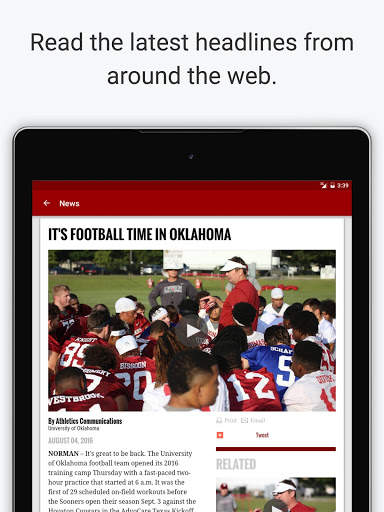 SoonerApp OU Football News screenshot 12