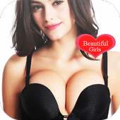 Sexy Beautiful Girls Puzzle logo