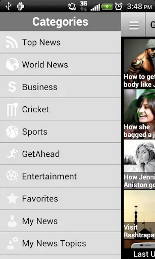 Rediff News screenshot 2