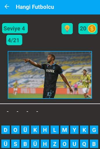 Bu Futbolcu Kim? - Türkiye Futbol Ligi (2021) screenshot 3