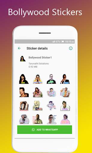 Bollywood Funny Sticker screenshot 2
