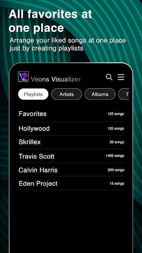Veons Music Player Visualizer screenshot 2
