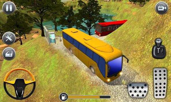 Mountain Bus Uphill Climb Driving Simualtor screenshot 1