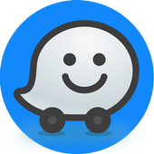 Waze Traffic , gps , maps icon