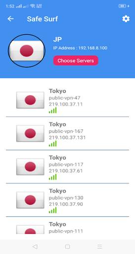 Safe Surf VPN 4 تصوير الشاشة