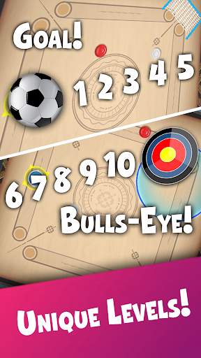 Carrom Clash  Realtime Multiplayer Free Board Game screenshot 2