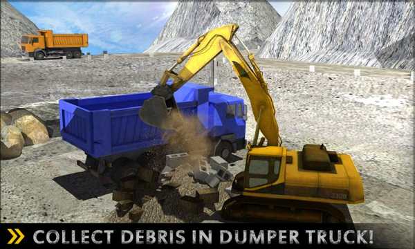City Construction Hill Drive Crane Simulator 2017 screenshot 1