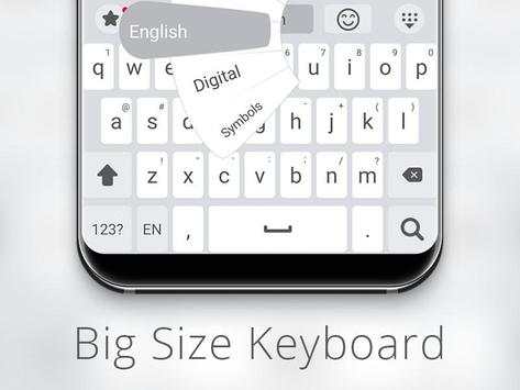 New big size keyboard theme screenshot 2
