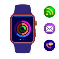 Smart watch Bt Notifier: sync watch &amp; wear app icon