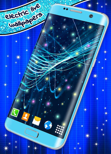 Electric Live Wallpaper ⭐ Bokeh Glitter Wallpapers screenshot 6