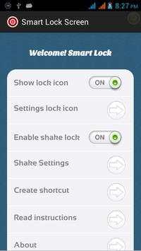 Smart Lock Screen screenshot 1
