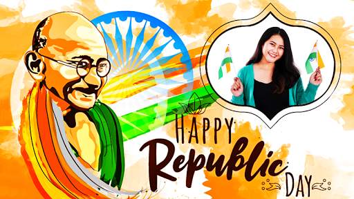 Republic Day Photo Editor : 26 January Photo Frame screenshot 1