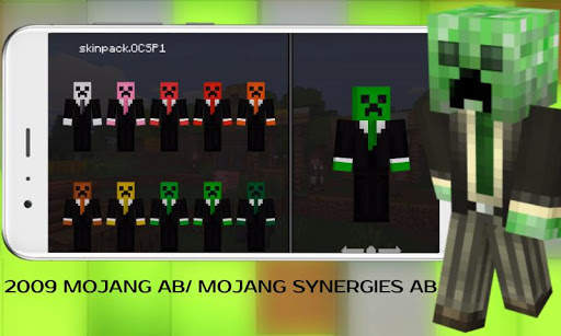 Skin Pack Office Creepers - Gold Edition 👔 screenshot 2