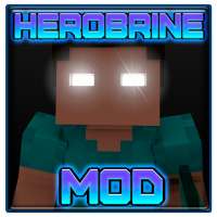 Herobrine Mod   Antagonist Pack logo