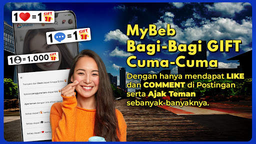Sosial Media Terkini Gratis Jutaan Gift - MyBeb screenshot 3