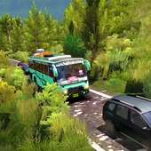 Bus Driving Mountain Hills 3D - Offroad Hill Climb logo