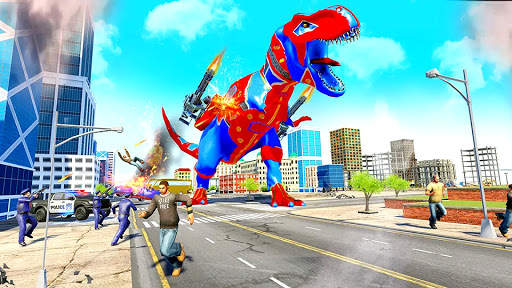 Flying Dino Robot Transformation Games 2021 screenshot 3