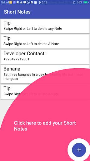 Short Notes Lite 1 تصوير الشاشة
