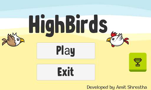 High Birds - Arcade Shooting Action Game स्क्रीनशॉट 1