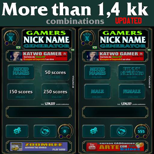 Gamers NickNames Gen screenshot 3
