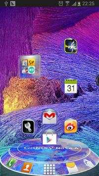 Galaxy Note4 Next 3D Theme screenshot 1