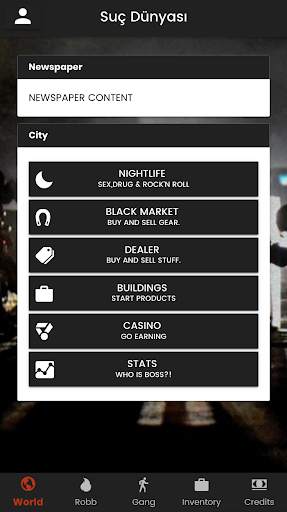 Crime World - Money - Mafia Game screenshot 1