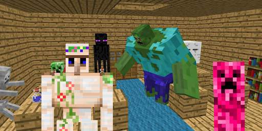Monster School Map for Minecraft screenshot 1