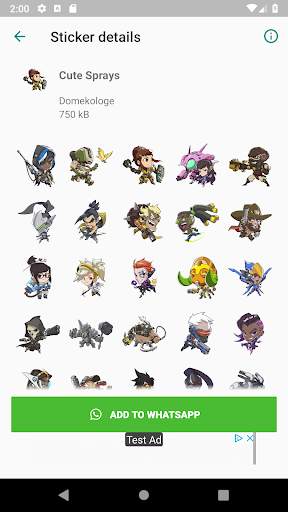 Stickers (Overwatch) for WhatsApp screenshot 4