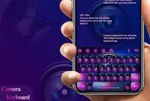 Camera Keyboard Theme screenshot 1