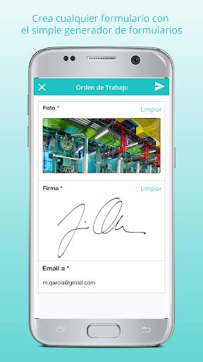 MoreApp Formularios screenshot 1