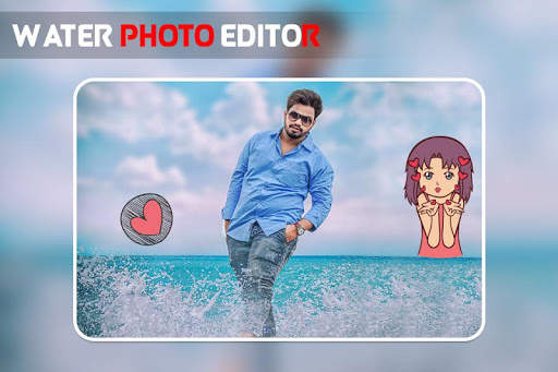 Water Photo Frame Editor : 3D Water Effect screenshot 2
