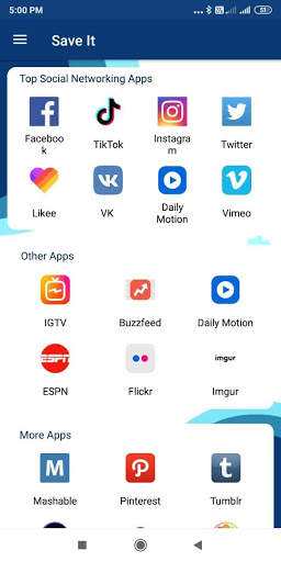 Save It - All Social Media Downloader скриншот 1