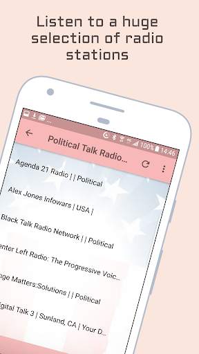 Political Talk Radio Stations स्क्रीनशॉट 2