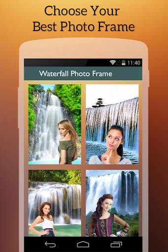 Waterfall Photo Frame screenshot 2
