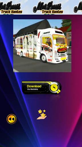 Mod Bussid Truck Contest screenshot 7