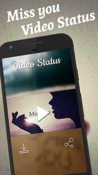 Miss You video status screenshot 3