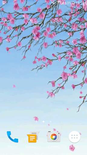 Sakura Video Wallpaper 3D screenshot 2