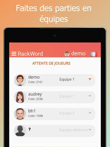 Rackword- Jeu de mots en ligne screenshot 16