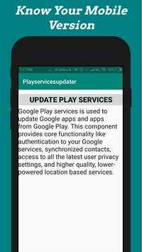Play Services Info Update (Error Fix) 2020 screenshot 2