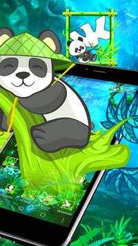Cute Panda 3D Parallax Launcher Theme screenshot 3