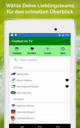 Football im TV live screenshot 8